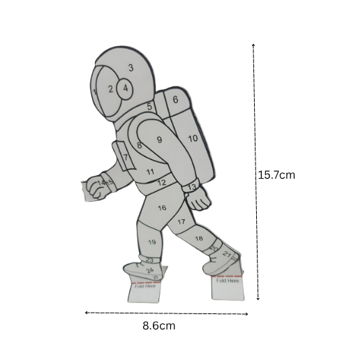 Astronaut Paper Craft -Digital Download
