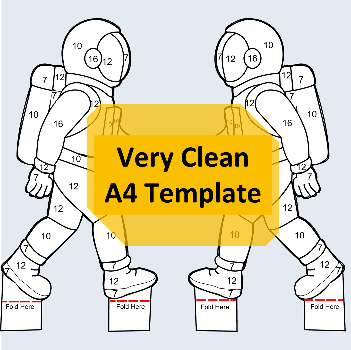 Astronaut Paper Craft -Digital Download